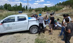 Manisa'da yangından etkilenen Gördesli üreticiye yem desteği
