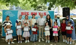 Nilüferli çocuklar okula kütüphanelerde hazırlandı
