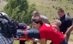 Tunceli'de yılan sokmasıyla zehirlenen vatandaş Jandarma helikopteriyle kurtarıldı