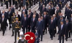 Büyük Zafer'in 104. yıl dönümünde devlet erkanı Anıtkabir'de
