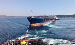 Çanakkale Boğazı'nda 142 metrelik gemi emniyete alındı