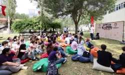 Denizli'de gençler doğa ve sanatla buluştu
