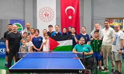 Filistin Milli Takımı Sakarya'da dostluk masasında!