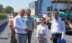 İzmir Gaziemir'de asfaltlama atağı