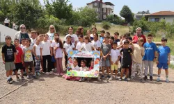 İzmit Kabaoğlu'nda çocuklar doyasıya eğlendi