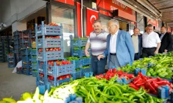 Memduh Büyükkılıç Kayseri hal esnafıyla buluştu