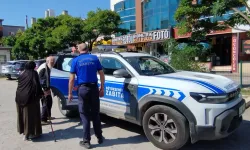 Zabıtadan gurbetçi yaşlı çifte yardım eli