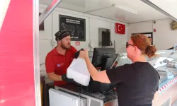 Antalya'da Halk Et Mobil Tırı ilçelerde yoğun ilgi görüyor