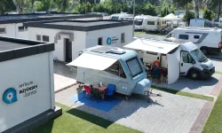Antalya'da Karavan Park tatilcilerin gözdesi oldu