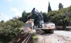 Giresun'da yol ve altyapı çalışmaları devam ediyor