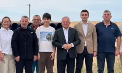 İpsala'da çeltik hasadı heyecanı