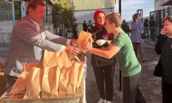 Kocaeli İzmit'te öğrencilere sağlıklı beslenme katkısı