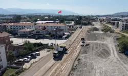 Sakarya'da Hanlı-OSB arası duble yolda çalışmalar hızlandı