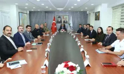 Artvin'de 'İl Güvenlik ve Asayiş Koordinasyon Kurulu Toplantısı yapıldı