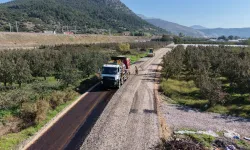 Bursa Kestel ve Gürsu kırsalında yollara Büyükşehir yeniliyor