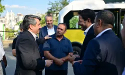 Bursa Yıldırım'da Başkan Yılmaz'dan esnafa ziyaret