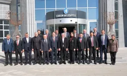 Çorum'da muhtarlarla güç birliği mesajı
