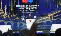 Cumhurbaşkanı Erdoğan: Halkalı-Kapıkule hattı Avrupa'ya açılan omurga olacak