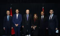 Cumhurbaşkanı Erdoğan, SpaceX yöneticilerini kabul etti