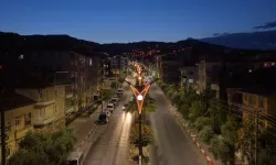Denizli'de ilçelere aydınlatma atağı