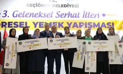 Keçiören'de yöresel lezzetler yarıştı, ödüller sahiplerini buldu