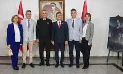 TEMAD Bursa'dan Tümgeneral Bakçepınar'a ziyaret