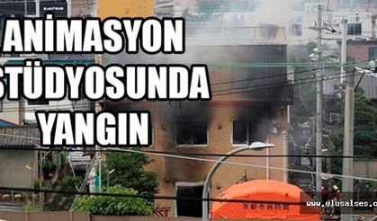 Animasyon stüdyosunda yangın