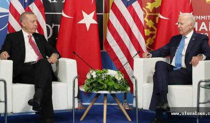 Cumhurbaşkanı Erdoğan, ABD Başkanı Biden ile görüştü
