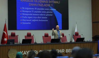 Büyükşehir'den 'meme kanseri' farkındalık eğitimi