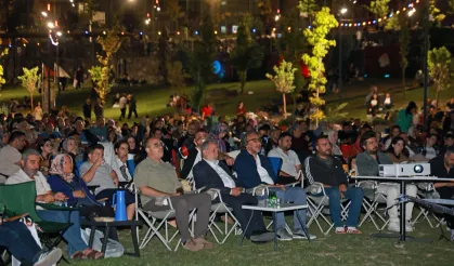 Kayseri Talas'ta yıldızların altında 'Eren' coşkusu