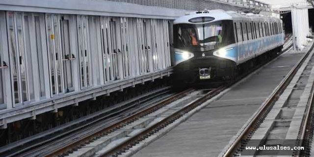 Covid'li İmamoğlu Mecidiyeköy-Mahmutbey Metro Hattını uzaktan açtı