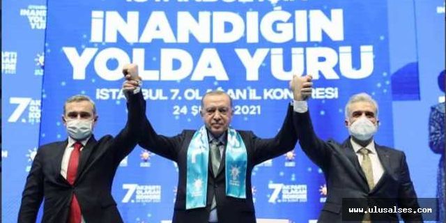 AKP Başkan'ı Erdoğan'dan İstanbul İl Kongresi'nde konuştu, Kabaktepe İl Başkanı