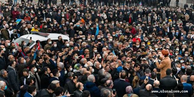 Akşener, Amasya'da halka seslendi; Bu harami düzeni yıkacağız
