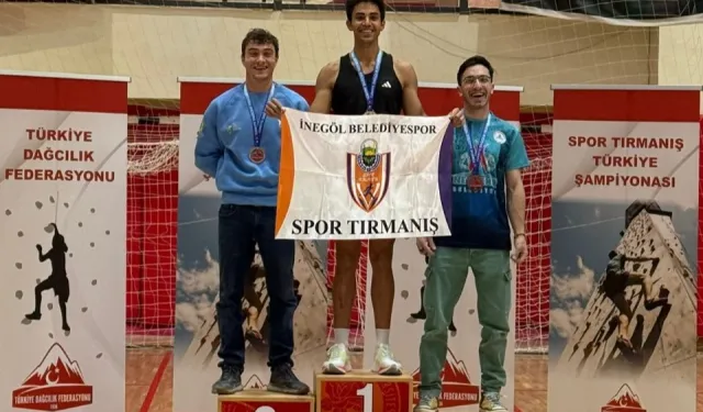 Bursa İnegöllü sporcu Türkiye Şampiyonu oldu