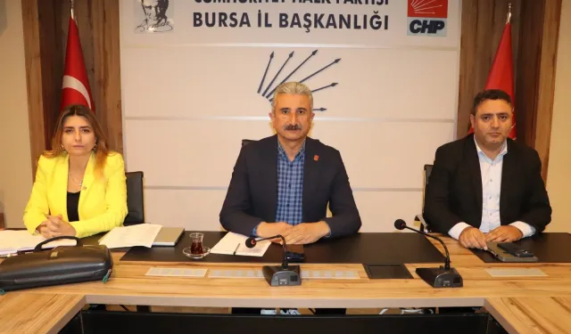 CHP Bursa İl Başkanlığı'nda görev dağılımı belli oldu