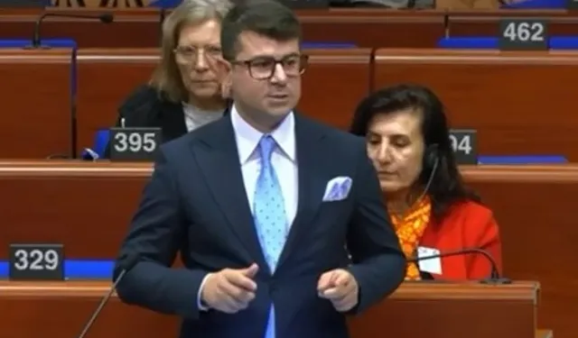 CHP'li Baran Güneş'ten Strazburg'da demokrasi vurgusu