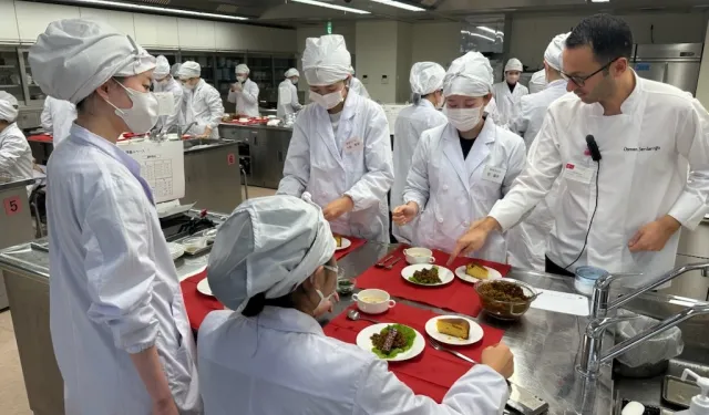 Japon şefler Türk yemeklerini öğrenerek mezun olacak