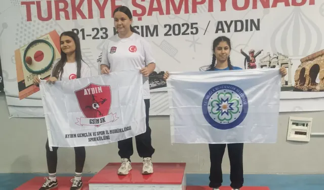 Muğlalı sporculardan 2 Türkiye şampiyonluğu