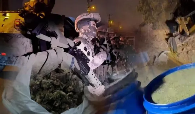 29 ilde dev uyuşturucu operasyonu! 1,6 ton madde ve 750 bin hap ele geçirildi