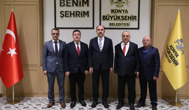 Başkan Altay uluslararası heyetleri ağırlıyor