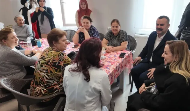 Başkan Martin'den kadınlara destek ziyareti