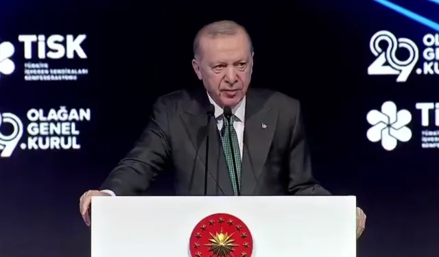 Cumhurbaşkanı Erdoğan: Eknomide büyüme sürüyor... İş dünyasına yeni müjdeler verdi
