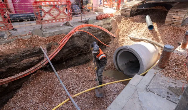 İZSU'dan İzmir'de tarihi altyapı dönüşümü