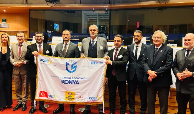 Konya 2026 Avrupa Bisiklet Başkenti oldu