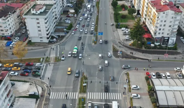 Ordu Büyükşehir'den Sivas Kavşağı'na yeni düzenleme