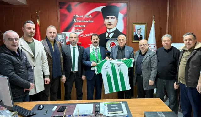 Artvinspor'dan İl Sağlık Müdürü Arslan'a ziyaret