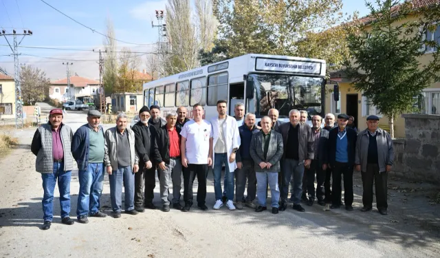 Kayseri Büyükşehir'den gezici diş kliniği