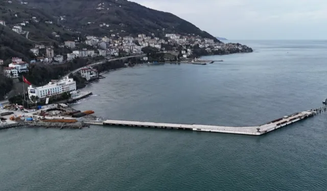 Ordu'da 'Atatürk Rıhtımı' yenileniyor
