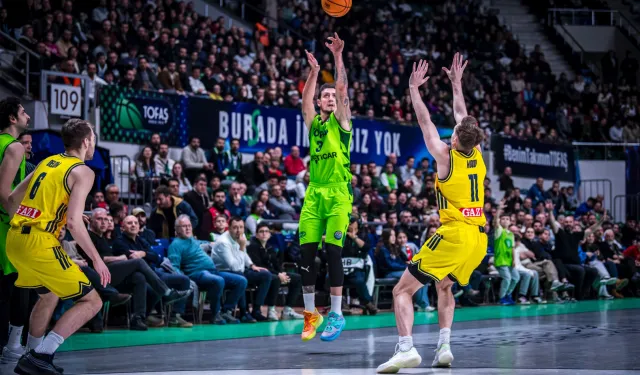 Tofaş'tan TOP 16 turu karşılaşmasında mağlubiyet!