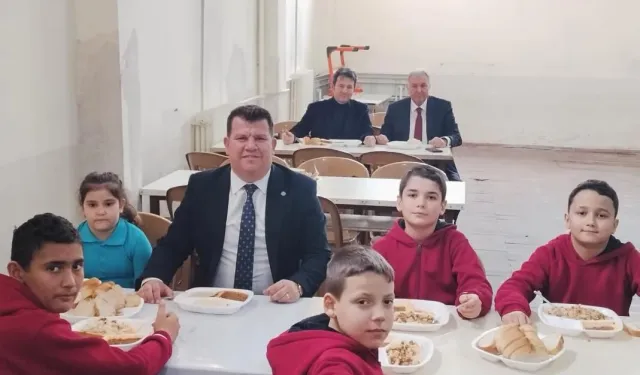 Edirne Keşan'da öğrenci yemekleri artık okul mutfağından